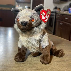 "Howl" - Ty Beanie Baby Excellent Condition vintage wolf stuffed animal